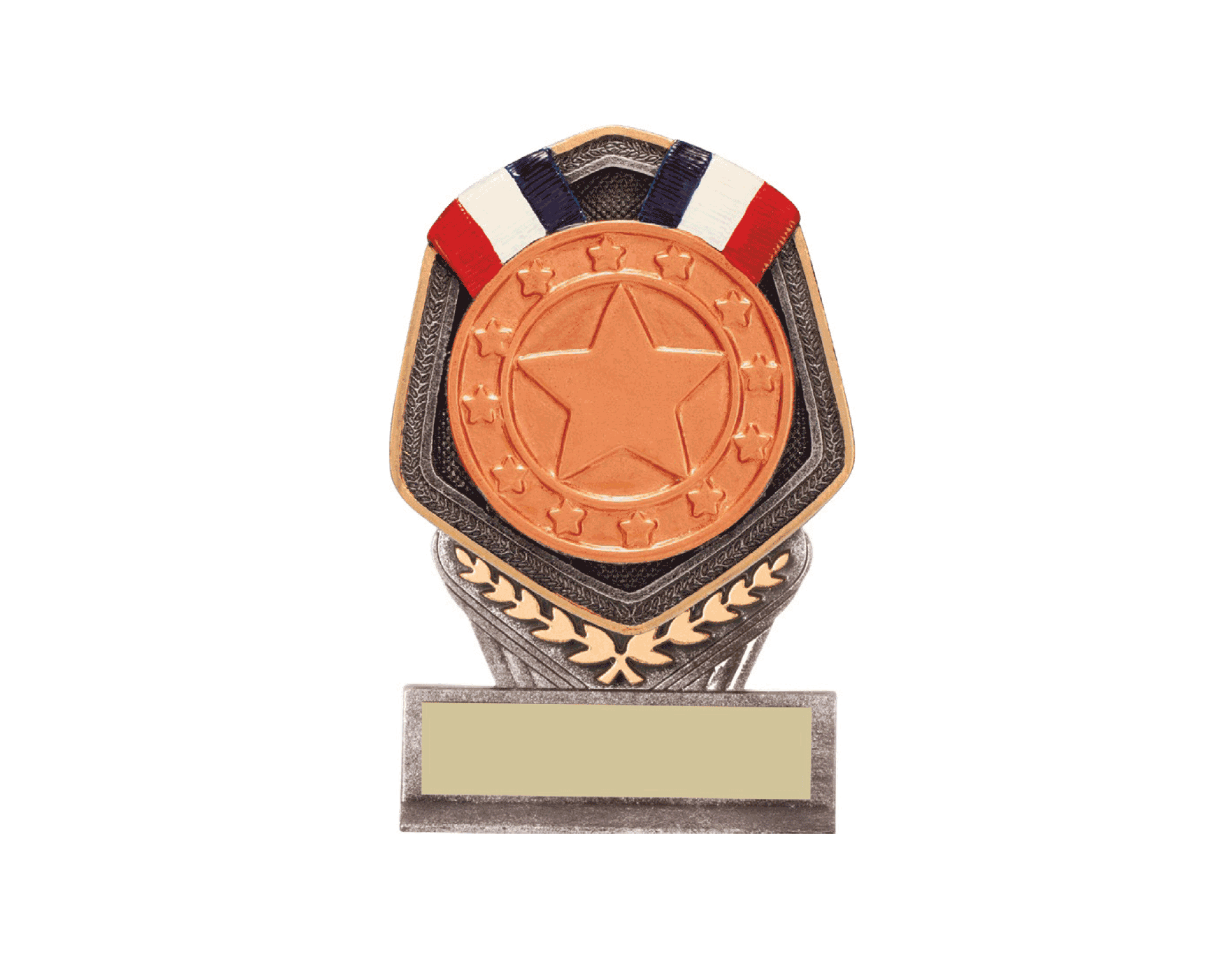 WO4123 Bronze Star Mini Award Running Imp Running Imp